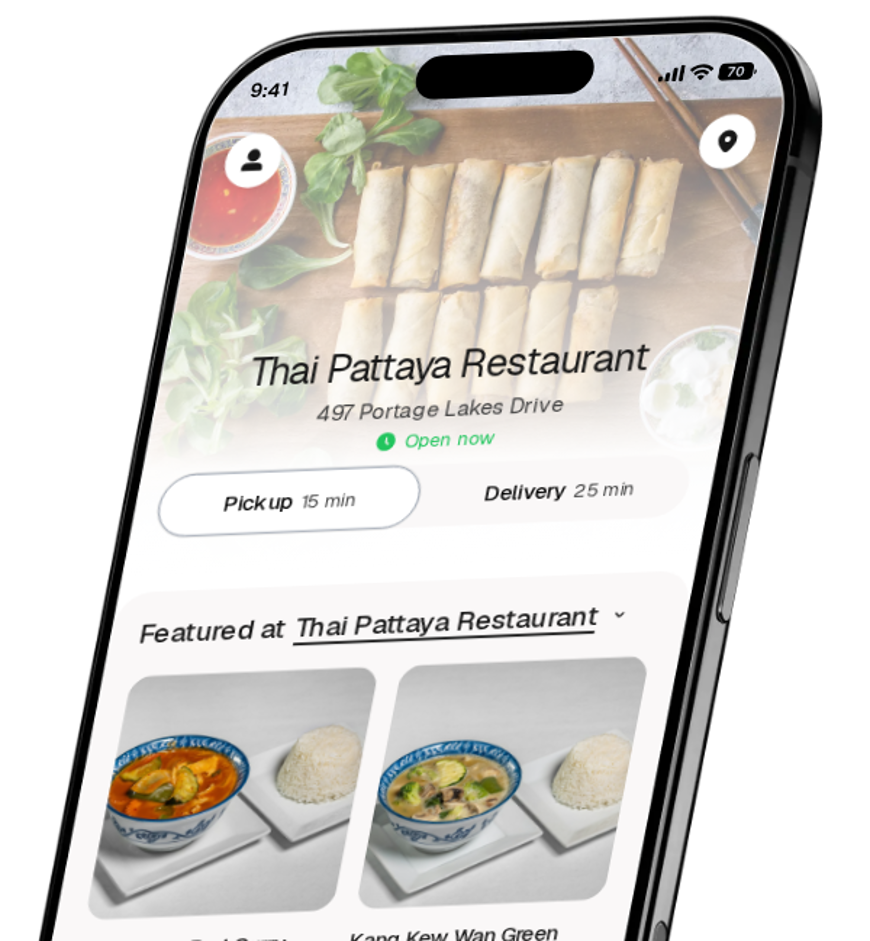 Thai Pattaya Restaurant app preview
