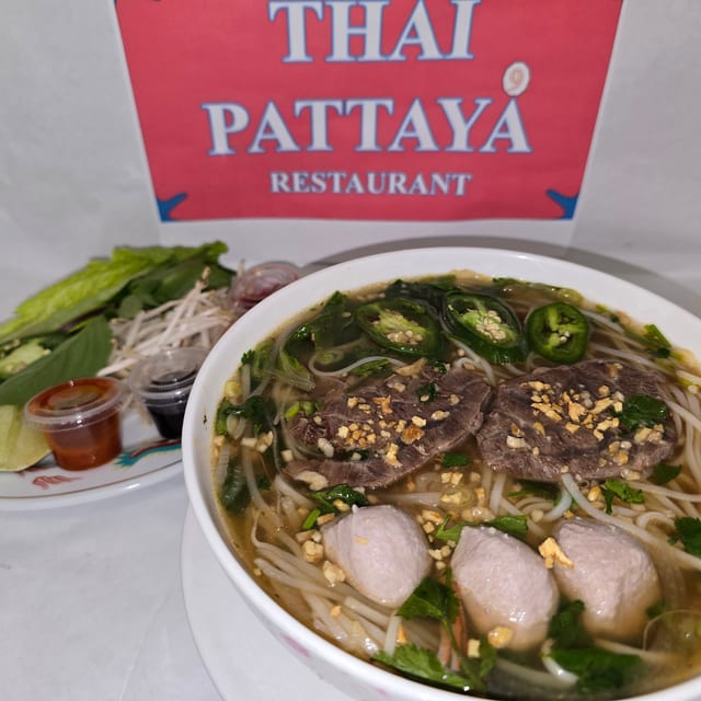 Pho Large Meatball+Tendon (M).