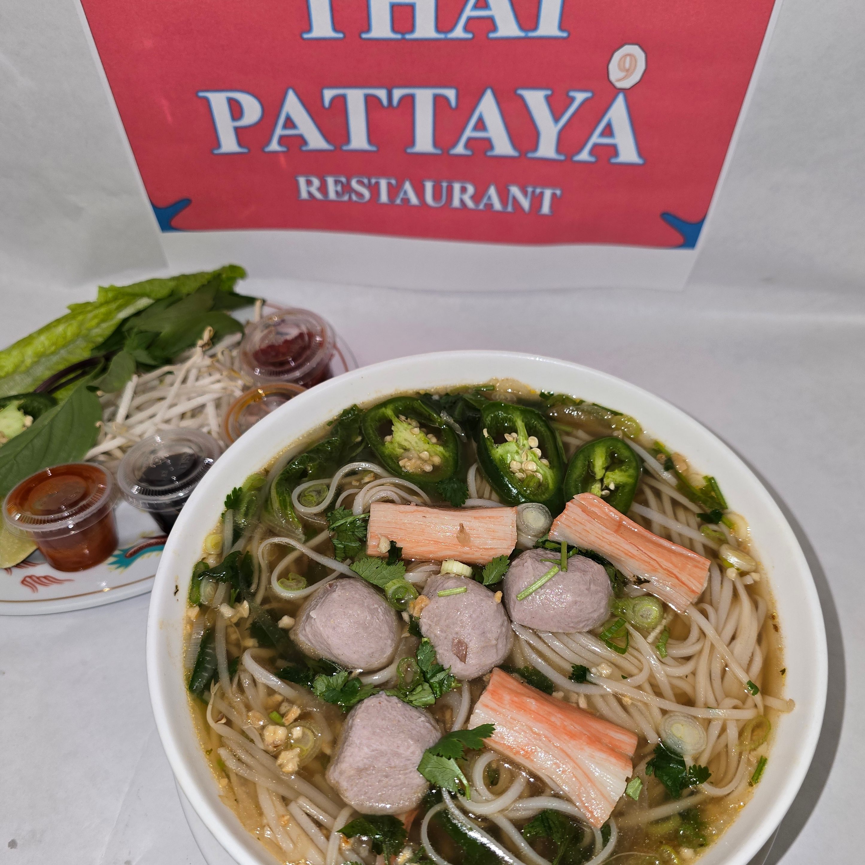 Pho Large Crab +Meatball.