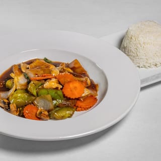 Pad Phet Stir Fried Dinner